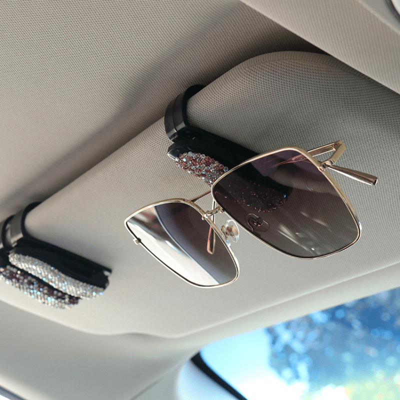 Glasses Holders For Car Sun Visor Sunglasses - Temu