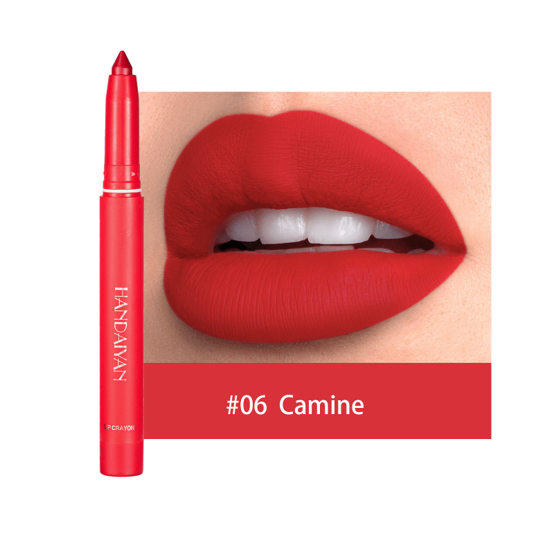 Dual Use Lip Liner Pen Smudge Proof Matte Finish Long Lasting Lip Makeup