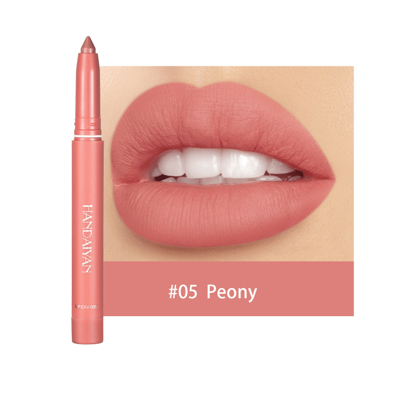 Dual Use Lip Liner Pen Smudge Proof Matte Finish Long Lasting Lip Makeup