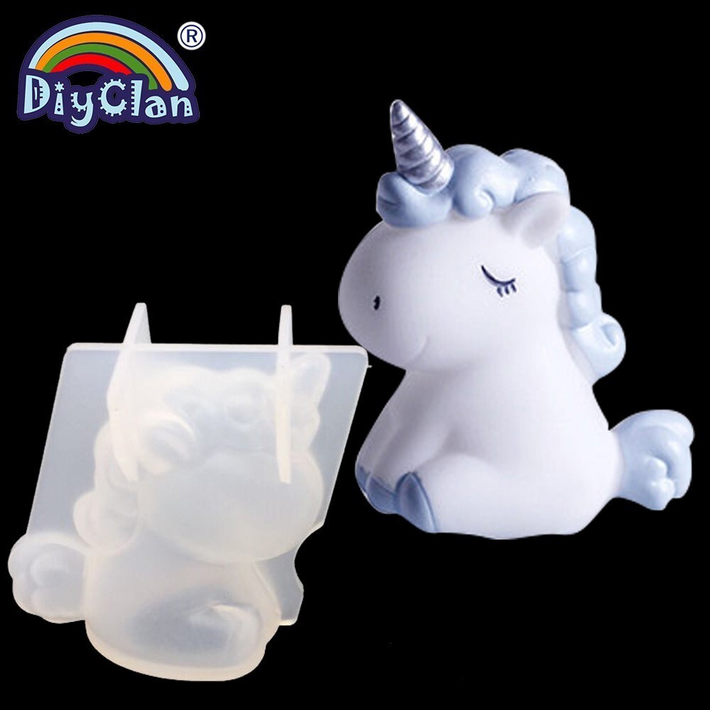 Resin Animal Cube Resin Molds, Cute Animal Resin Casting Molds, Silicone  Epoxy Molds for Making Unicorn Bear Rabbit Deer Dog Pig Cat Wolf, Resin  Molds