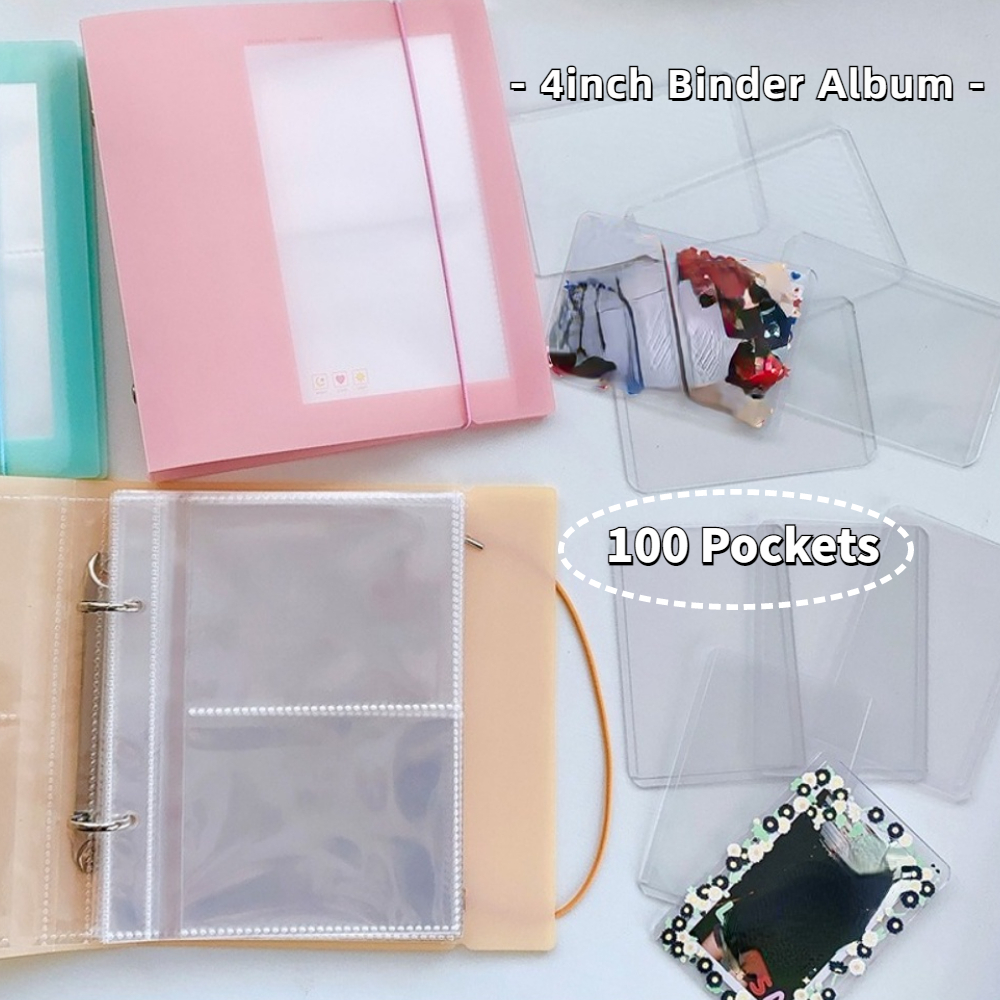 I.u. Kpopkpop Photocard Binder Album - Pp Surface, Mini Transparent, Case  Binding