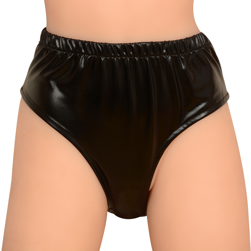 1pc Leather Panties With Anal Dildo & Penis Plug: The Ultimate Masturbation  Underwear for Men & Women!