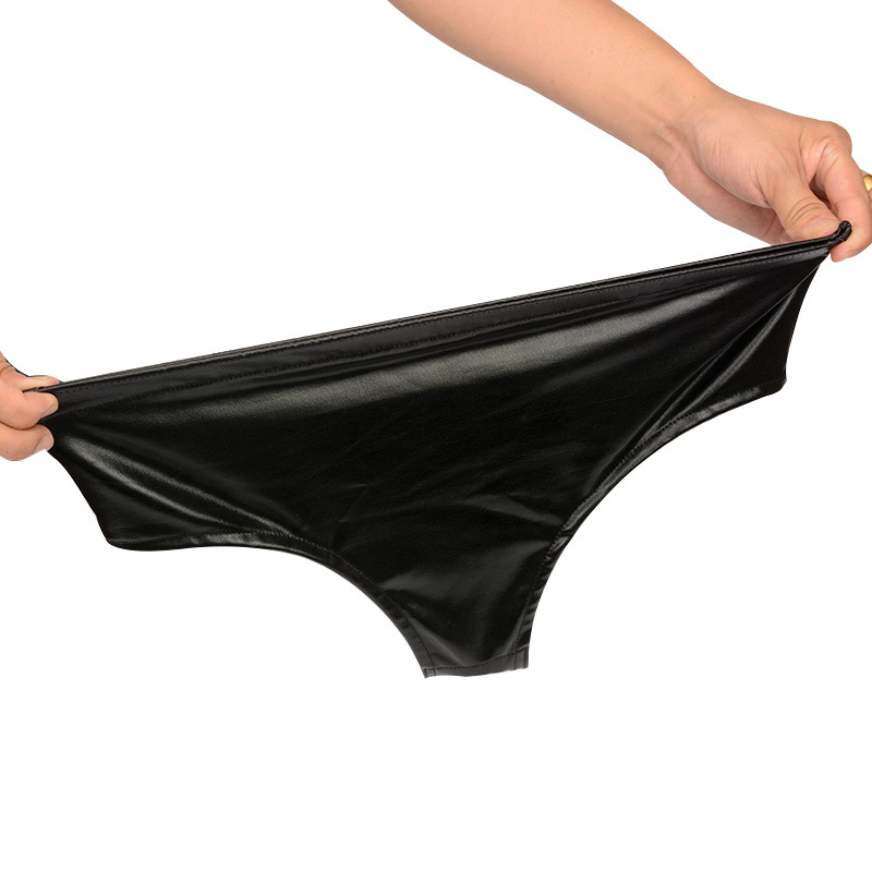 Black Chastity Belt Underwear Panties Silicone Anal Butt Plug Dildo  Underwear 