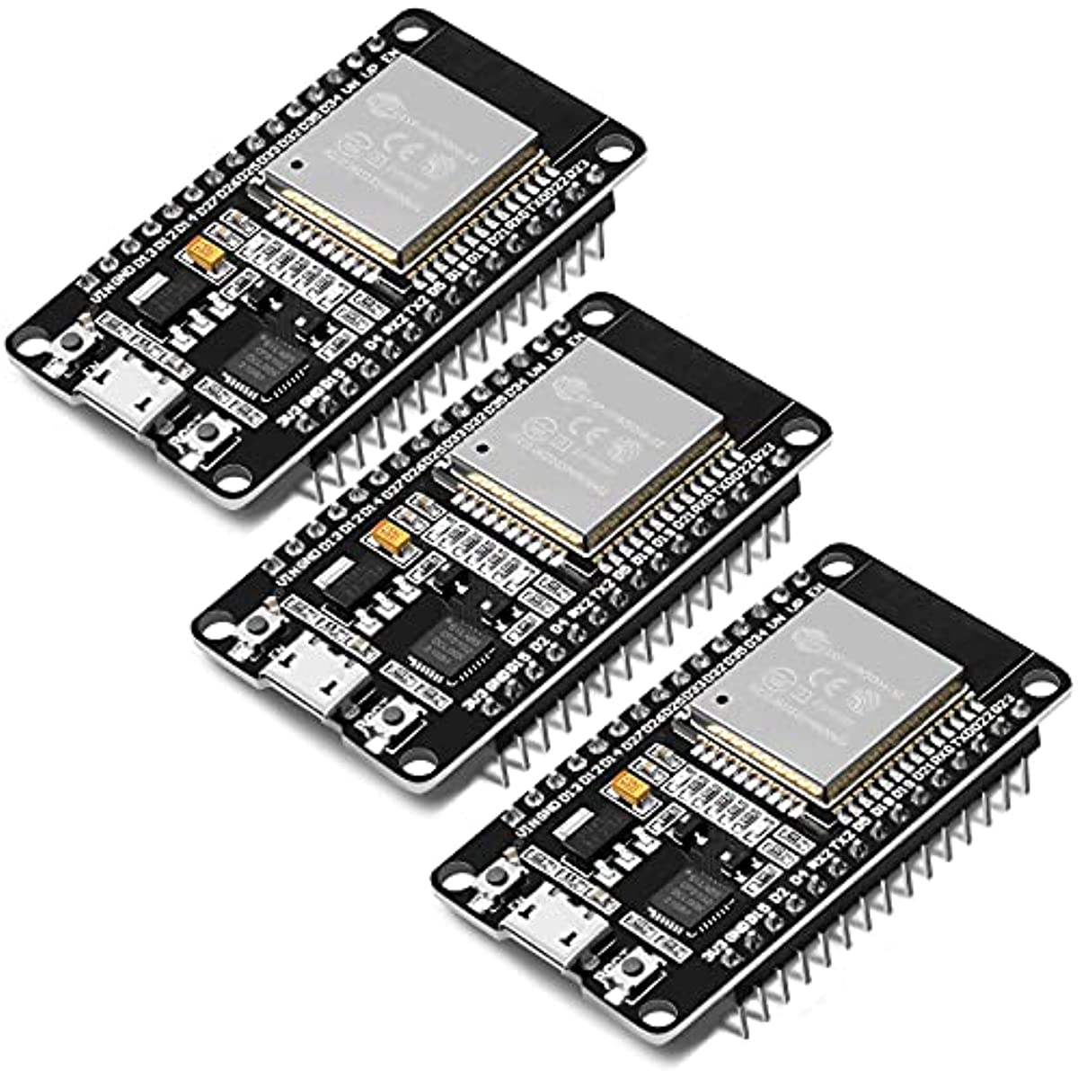 2PCS ESP32 ESP32-S3 WiFi+Bluetooth Internet of Things Dual Type-C  Development Board Core Board ESP32-S3-DevKit C N8R2 for Arduino