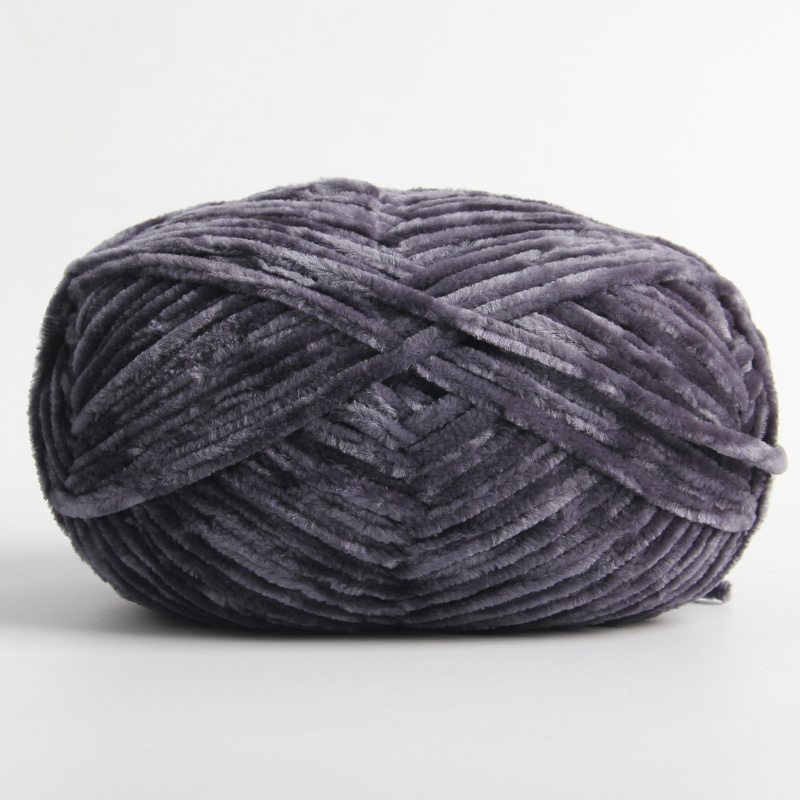 1pc 100g Velvet Yarn Soft Protein Cashmere Yarn Silk Wool Yarn Crochet  Knitting Yarn Diy Sweater, Quick… in 2023