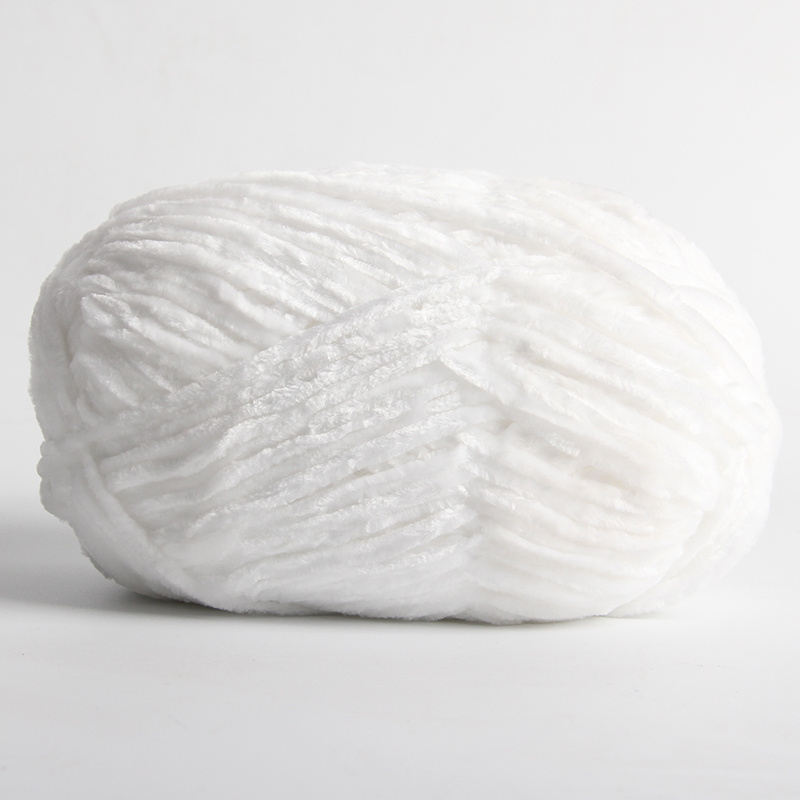 Yarnologchenille Velvet Yarn 100g - Warm & Soft Polyester Blend For  Knitting