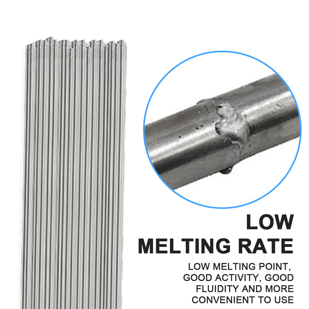 Metal Universal Welding Wire Low Temperature Simple Welding Rods Easy Melt  Flux Cored Electrodes Wire for Aluminum No Need Solder Powder for Soldering