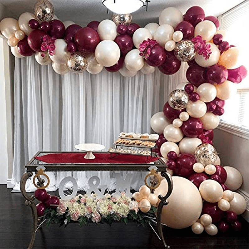 Double Hole Balloon Chain 3 meter Balloon Arch Belt 1 - Temu