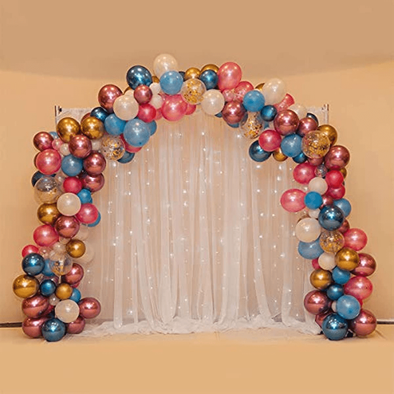 Party Decoration 10M Balloon Strip Arch Connect Chain Plastic Items Tape Garland  String Wedding Shape Double Hole Buckle From Extranordinary, $15.08