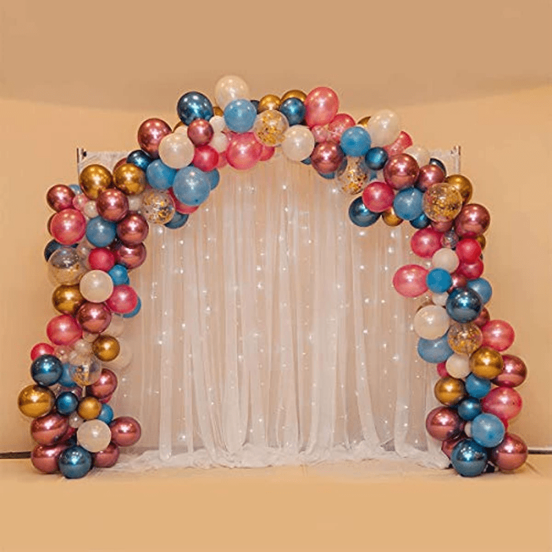 Double Hole Balloon Chain Balloon Arch Decorative Balloon - Temu