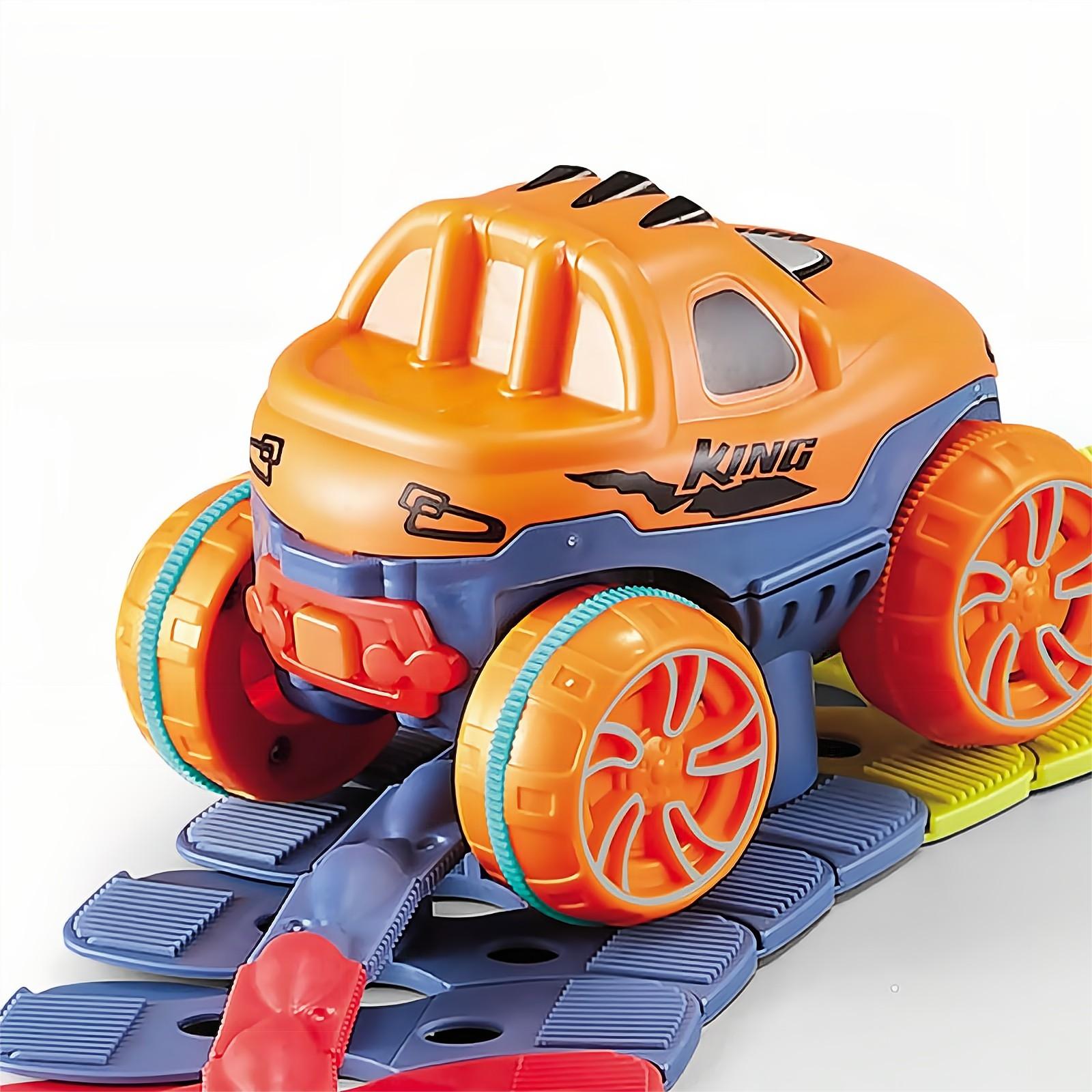  Juguetes para niños de 3 años, juguetes para niños y niñas de 3  a 5 años, 184 piezas de juguetes para niños pequeños, juego de pista de  carreras con pista flexible