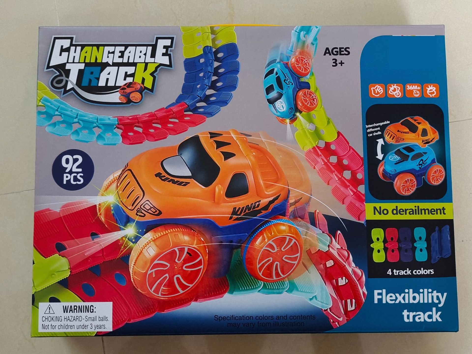 Coches Pista Niños Pista Flexible Juego Coches Carreras - Temu