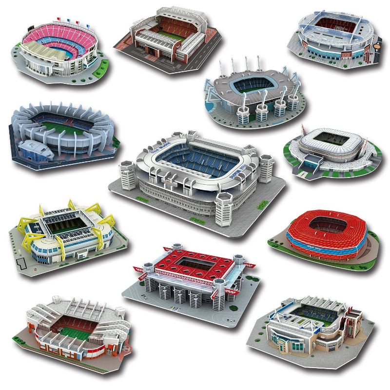 Real Madrid Stadium 3D Mini Puzzle