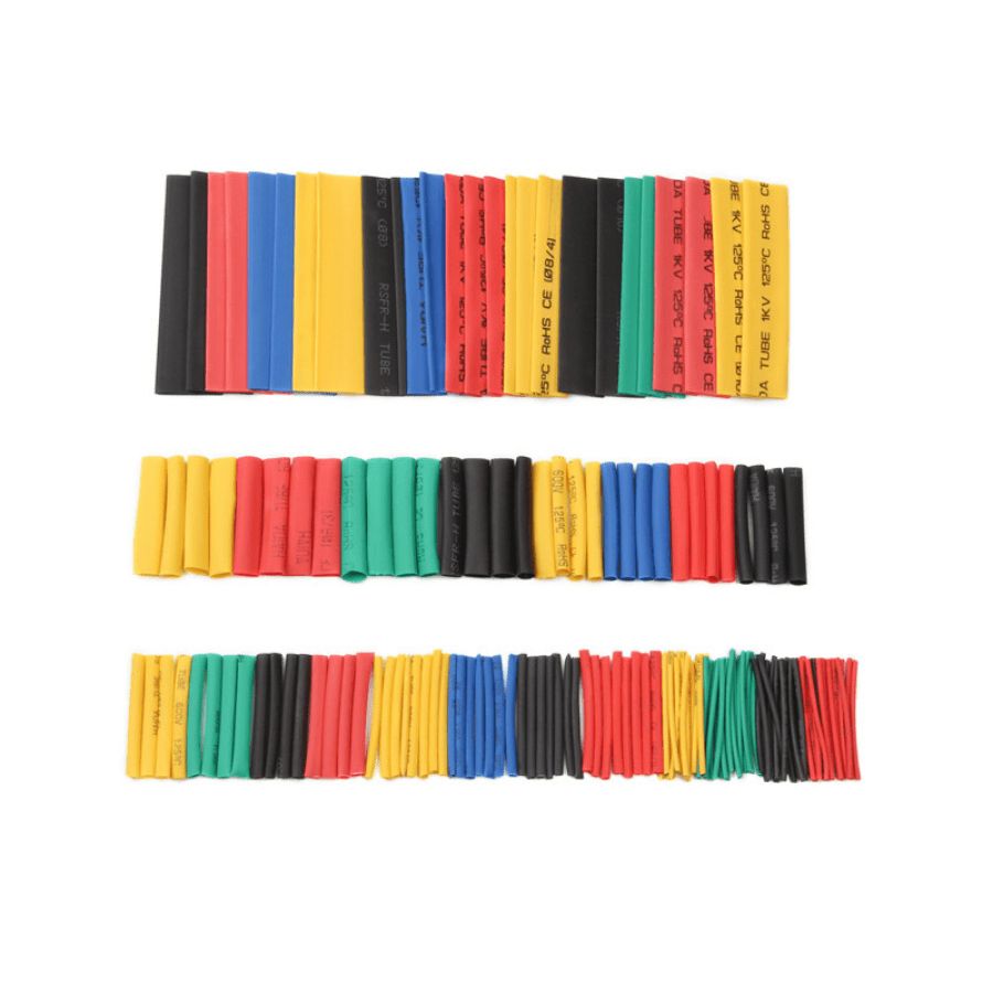 MINI Heat Gun and 170PCS Wire Connector Polyolefin Heat Shrink Tube  Assortment Wire Cable Sleeve Kit Can Drop Shopping - AliExpress