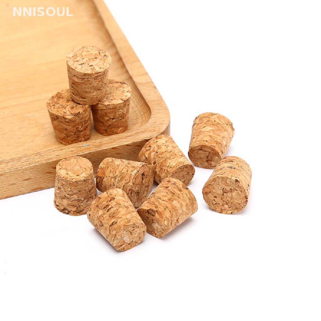 Enkrio 50pcs #9 Natural Soft Wine Corks, Wine Making Crafts Wood Cork Stopper Replacement Corks for Wine Bottles