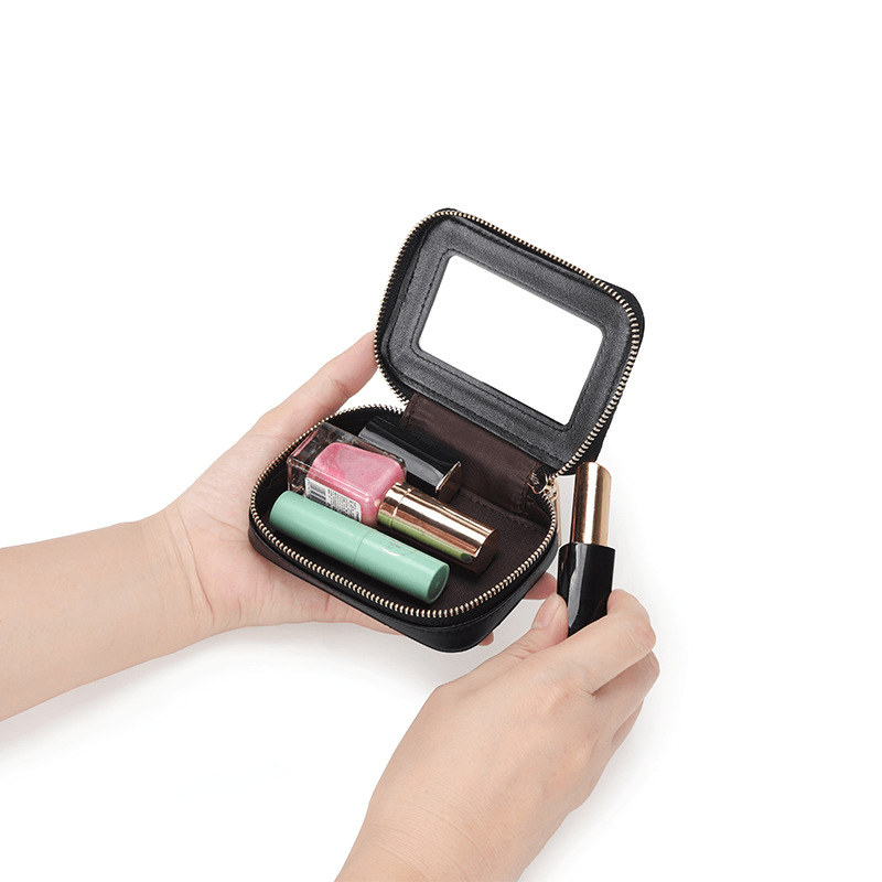 Vintage Lipstick Case With Mirror For Purse - Portable Travel Mini Makeup  Bag Lipstick Case Holder Also Fits Lip Gloss, Lip Balm - Temu Austria