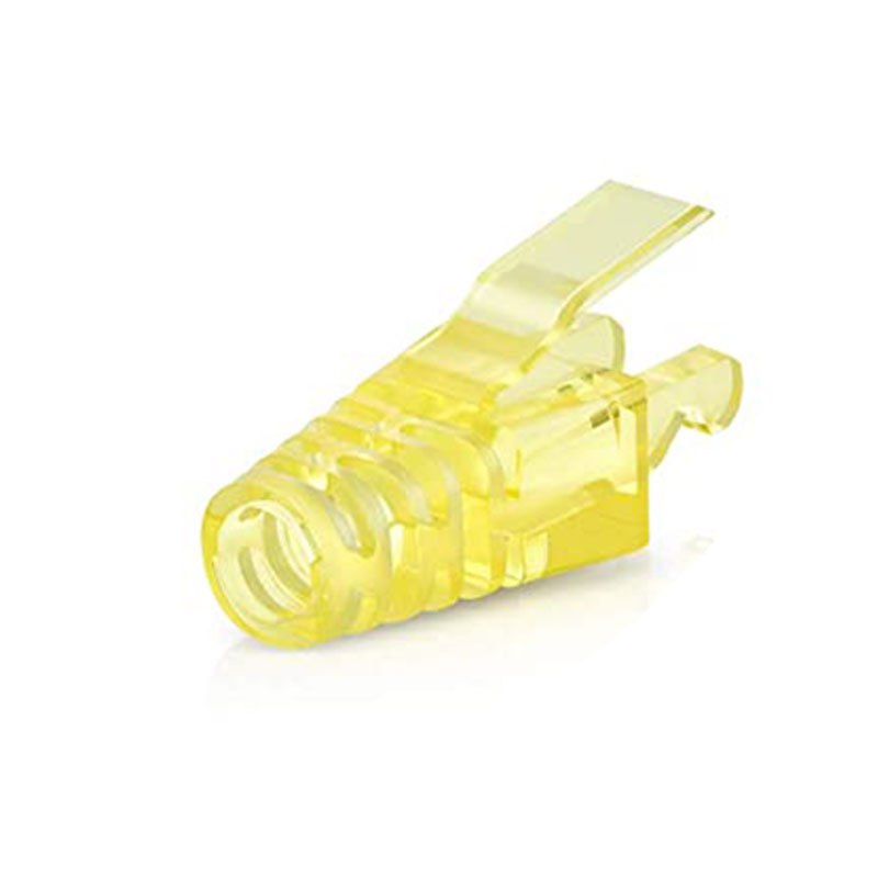 Cat6 RJ45 Ethernet Connector with Strain Relief Boots