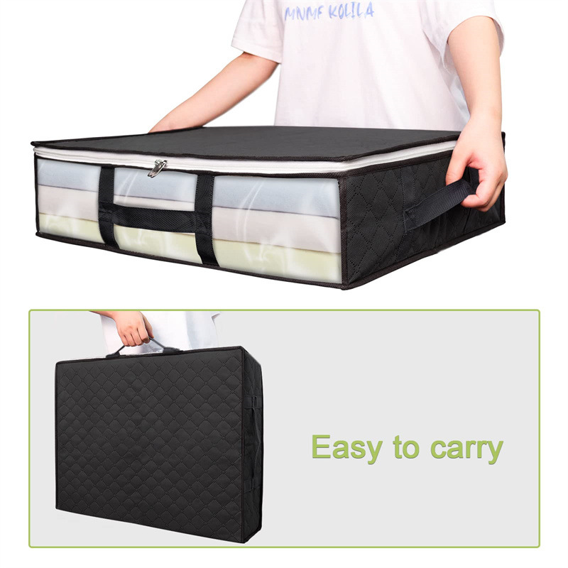 Clear Storage Bag - Under Bed, Blanket and Sweater.