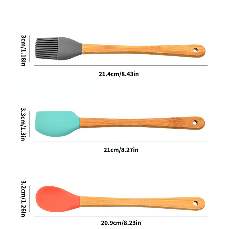 Oil Basting Brush Silicone Pastry Baking Brush Kitchen Cooking - China  Silicon Spatula and Kitchen Tools price