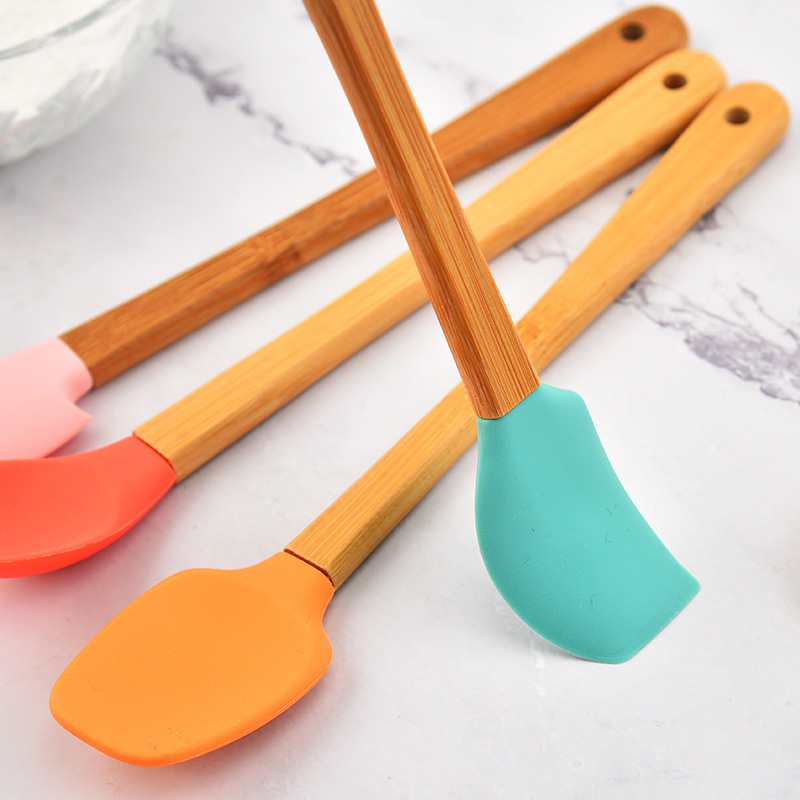 Silicone Non-stick Oil Pot Scraper Butter Spreader Cooking Tools Kitchen  Accessories - Temu