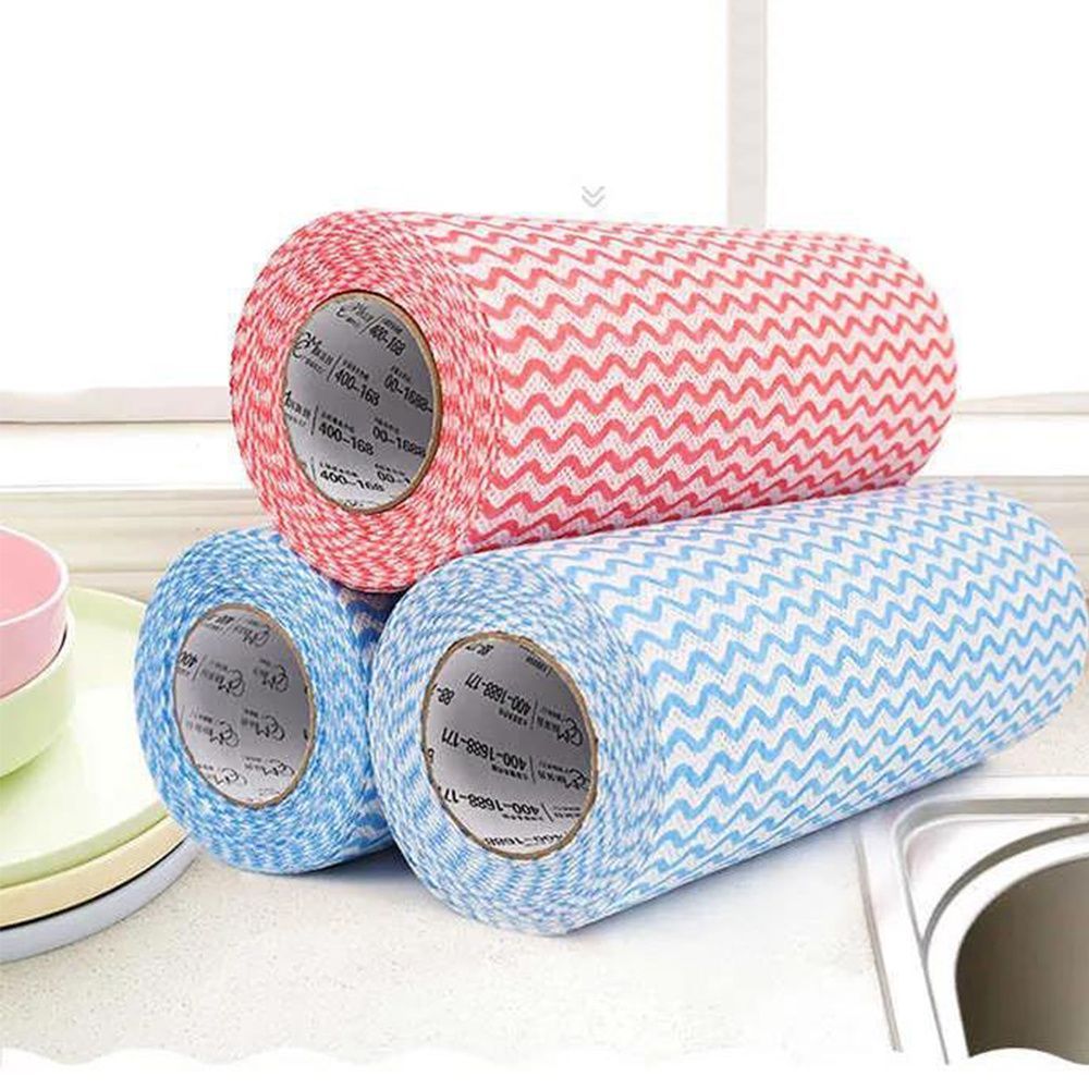 1/5Pcs Kitchen Wipe Cloths Bubble Lattice Washing Dish Wiping Rags  Non-Stick Oil Cleaning Rag Household Kitchen Cleaning Towels