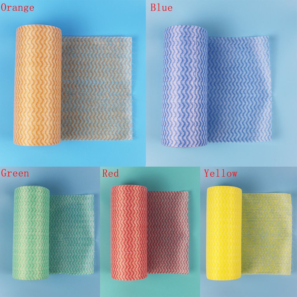 Disposable Dish Cloth Non-stick Oil Non-woven Cleaning Rag For Kitchen,  Table And Dishes