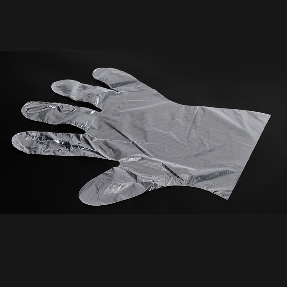 Acheter (Grande maison)Gants jetables en plastique, 100 pièces