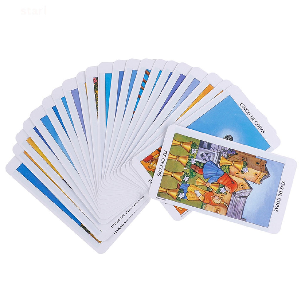 Juego imprimible de 78 cartas del Tarot Rider Waite, mazo completo de  tamaño completo, descargas digitales para imprimir en casa -  México