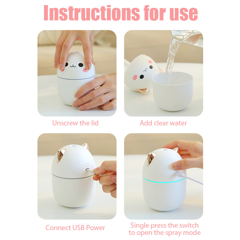 Top Humidifiers 300ml USB Electric Aroma Air Diffuser Wood Ultrasonic Humidifier  Essential Oil Aromatherapy Cool Mist Maker For Home From Camara_top_store,  $8.42