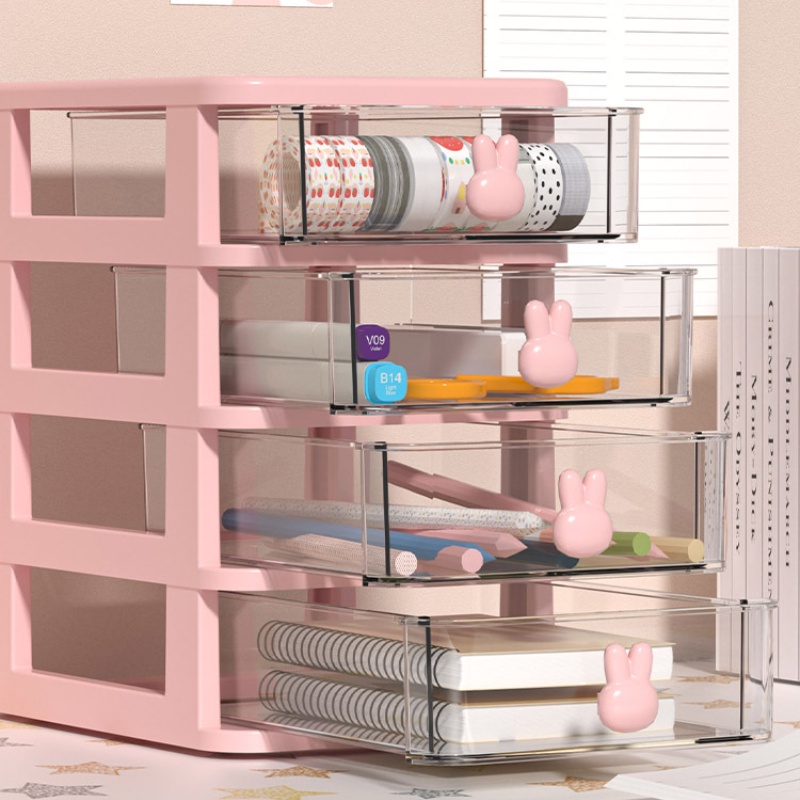Small Plastic Craft Makeup Storage Organizer Home School Office Bath Caddy  Tote 