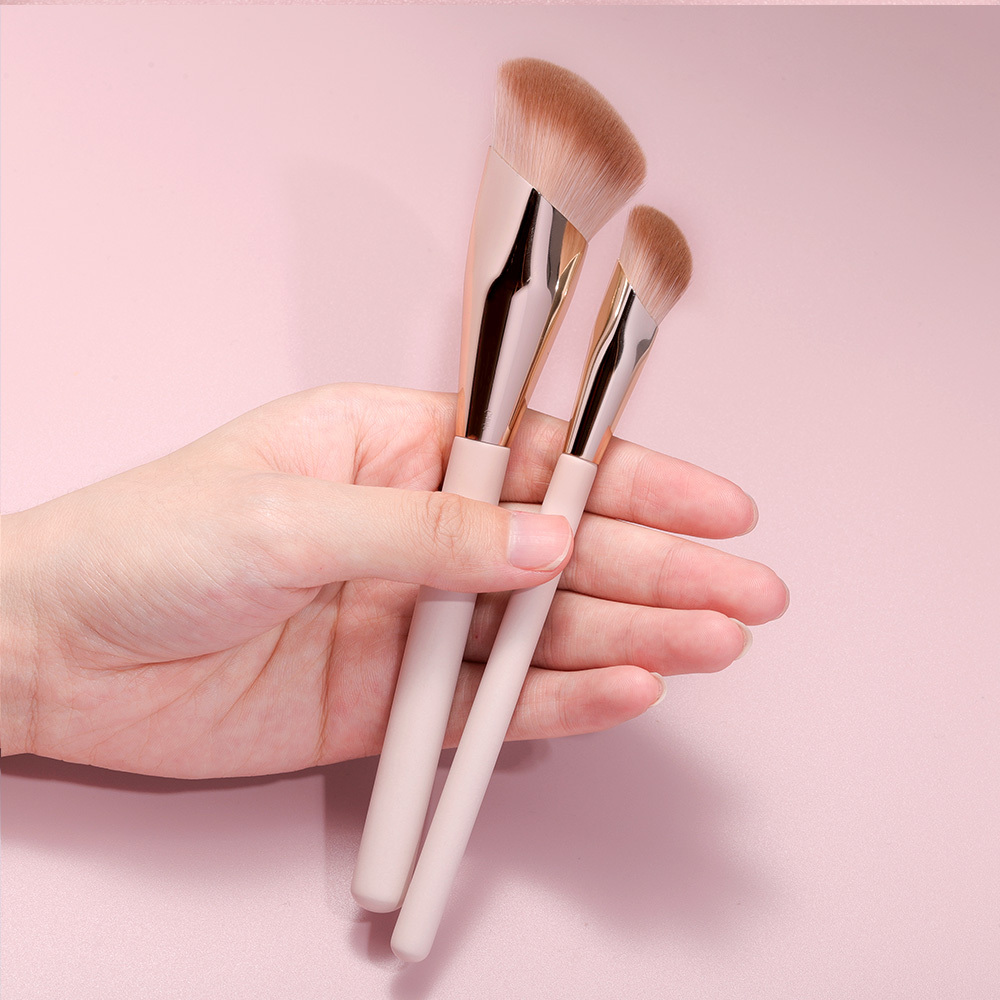 2-in-1 Makeup Brush Dual-End Brush Tools Nose Contour Brush Innovative Brush