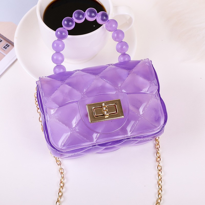 Mini Clear Square Bag With Coin Purse
