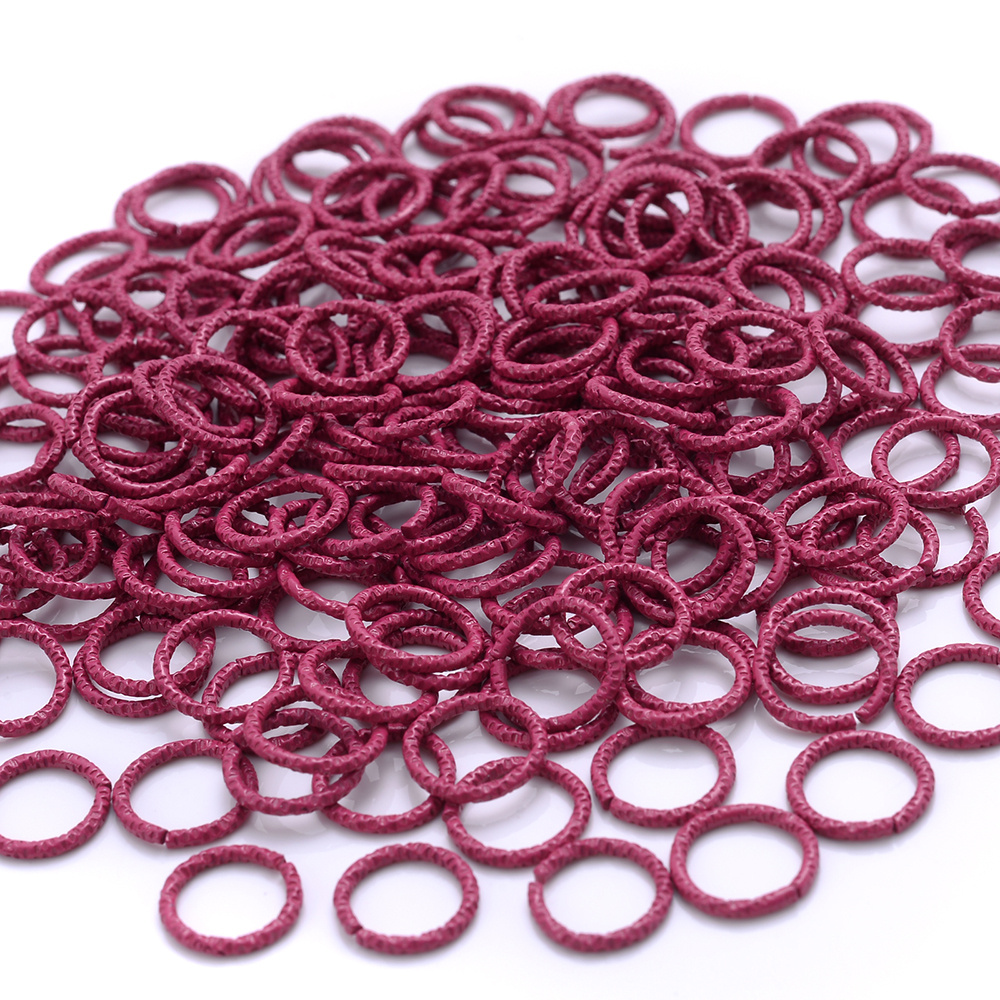 Lot Round Circle Jump Rings Mix Open Ring End - Temu