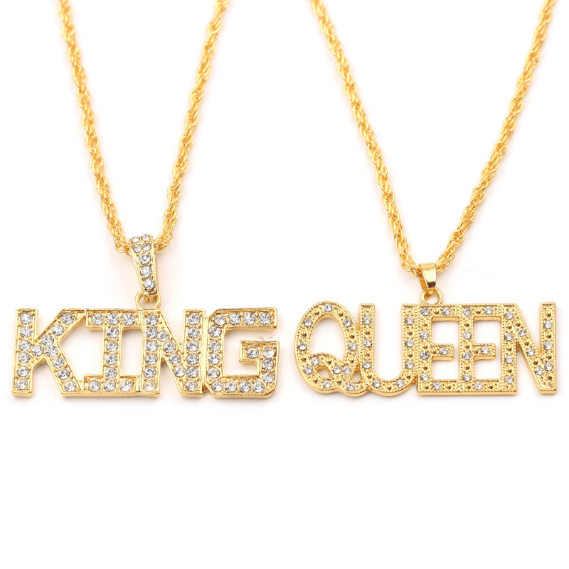 king and queen pendant