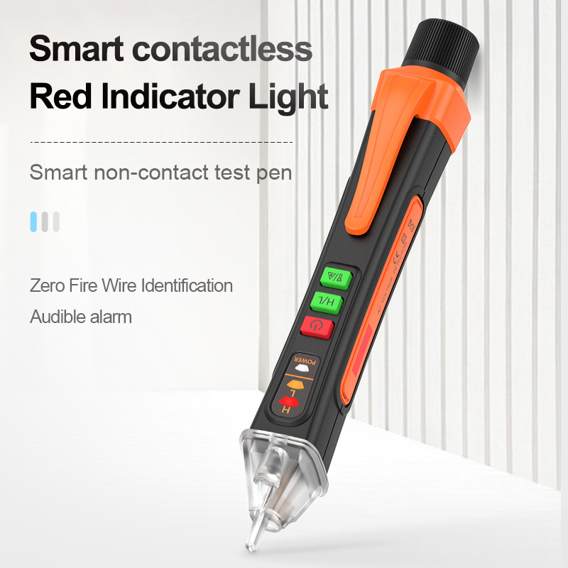 1pc Voltage Detector Smart Non Contact Voltage Tester Pen Meter 12