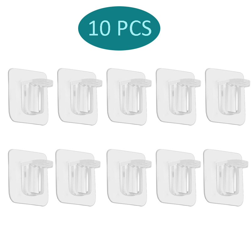 60 Pieces Adhesive Support Shelf Bracket Non-Perforated Wardrobe Partition  Layer Fixed Paste Hook Shelf Support Bracket Adhesive Pegs Closet Cabinet