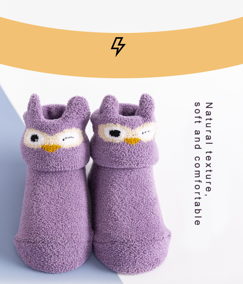 Toddler Socks with Cartoon Design