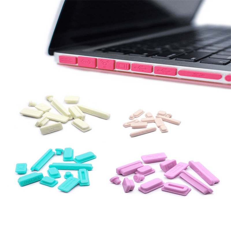 40 PCS 20 Types Anti Dust Plugs Computer Port Dust Plugs, Silicone  Dust-Proof Stoppers/Plugs for Computer PC Case Box Laptop Port, Dust Covers
