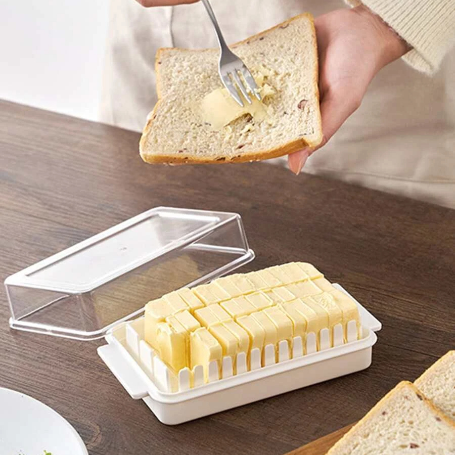 Butter Stick Holder, Butter Spreader, Butter Spreader Dispenser With Cover,  Standard Butter Container For Corn Pancakes Waffles Bagels Toast,  Dishwasher Safe, Kitchen Tools - Temu