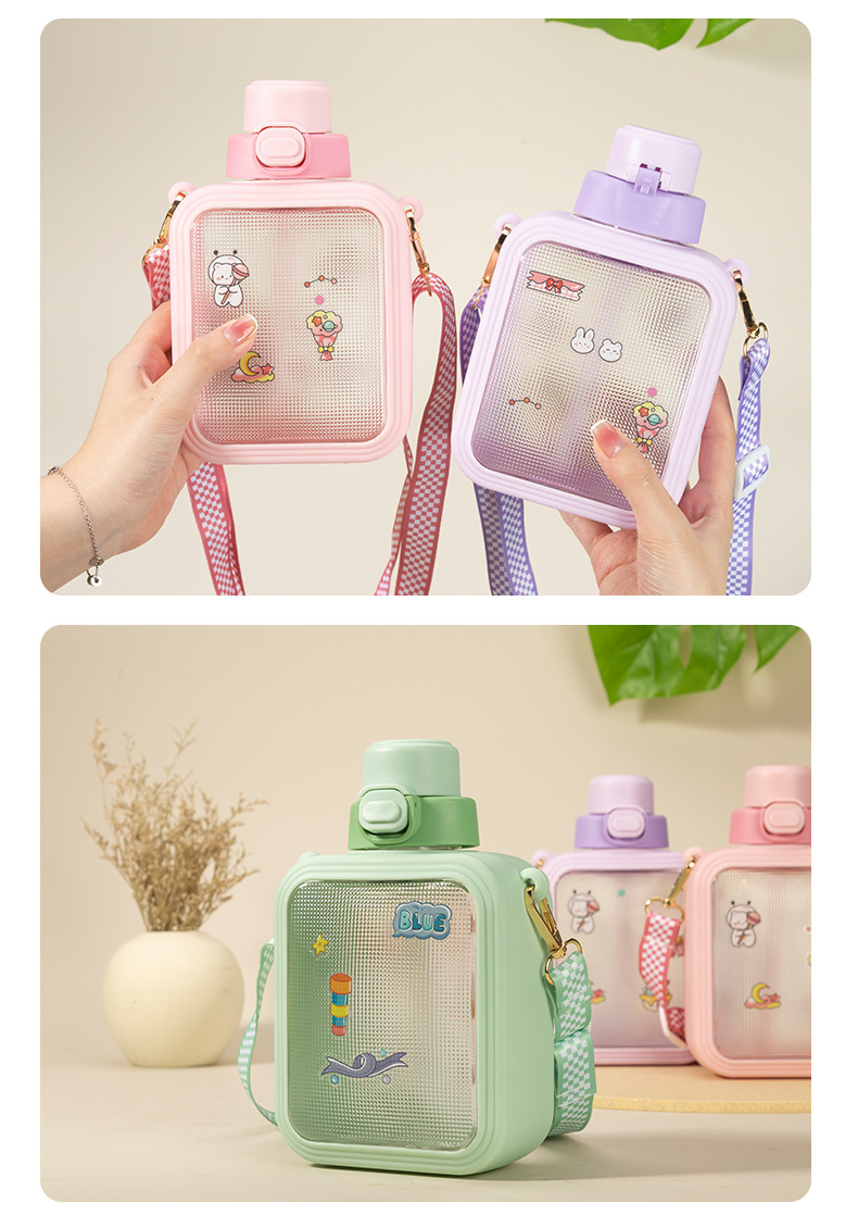 Kawaii Bear Thermos Kawaii Water Bottle With Straw Portable, Leak Proof,  Ideal For Girls, Kindergarten, And Outdoor Activities From Zhi10, $36.14