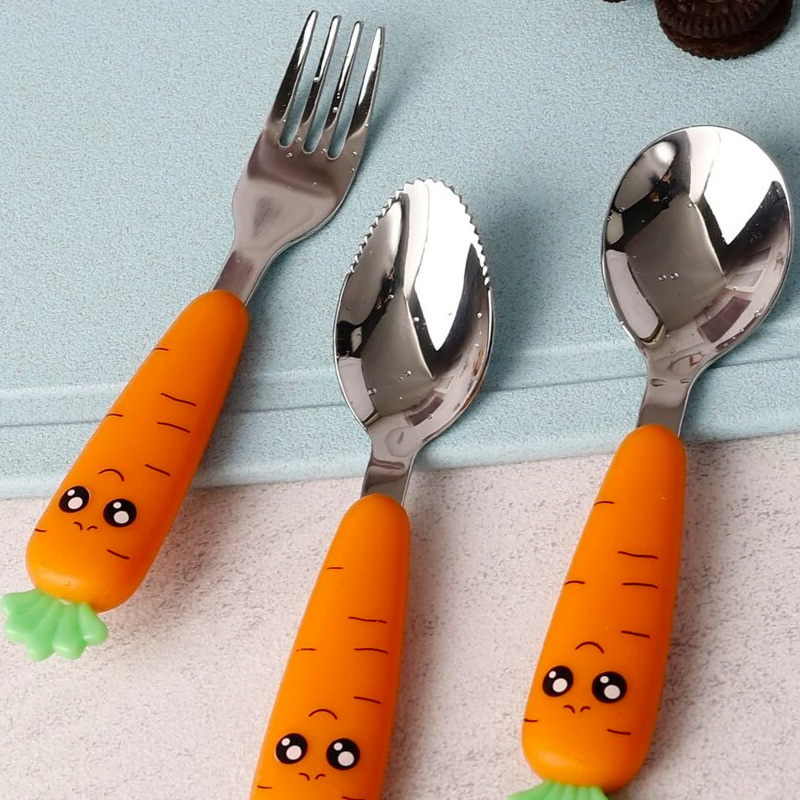 Cute Carrot Kitchen Utensils Set Plastic Rice Spoon Non - Temu