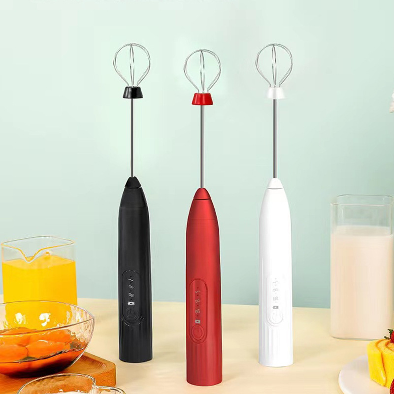 Handheld Milk Frother for Coffee - Electric Hand Blender, Mini