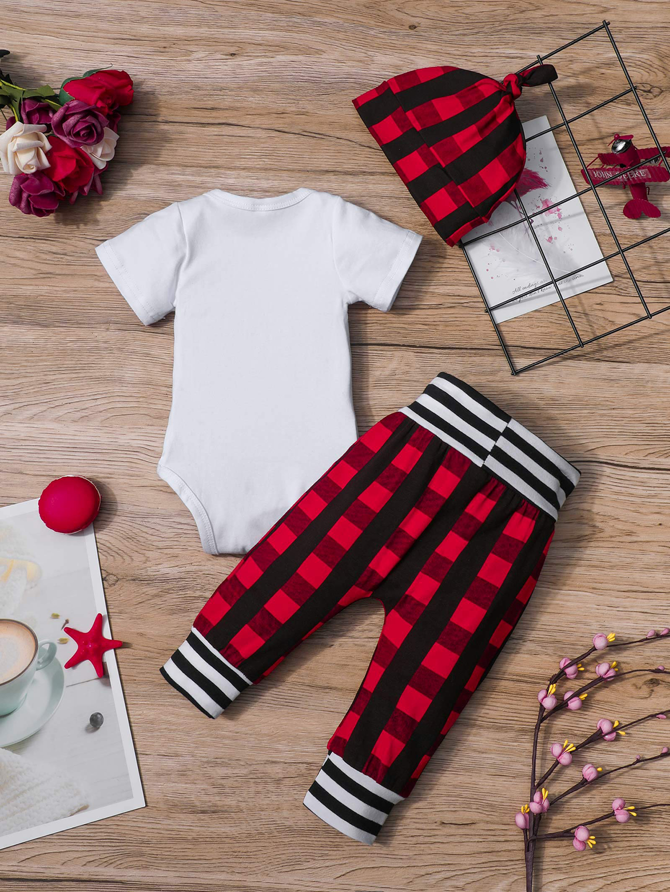 Baby buffalo best sale plaid outfit