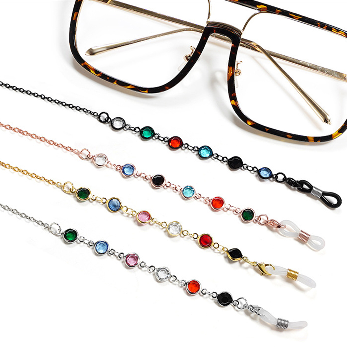 Eyeglass Chain Sunglasses Eyewear Strap Holder Glasses - Temu