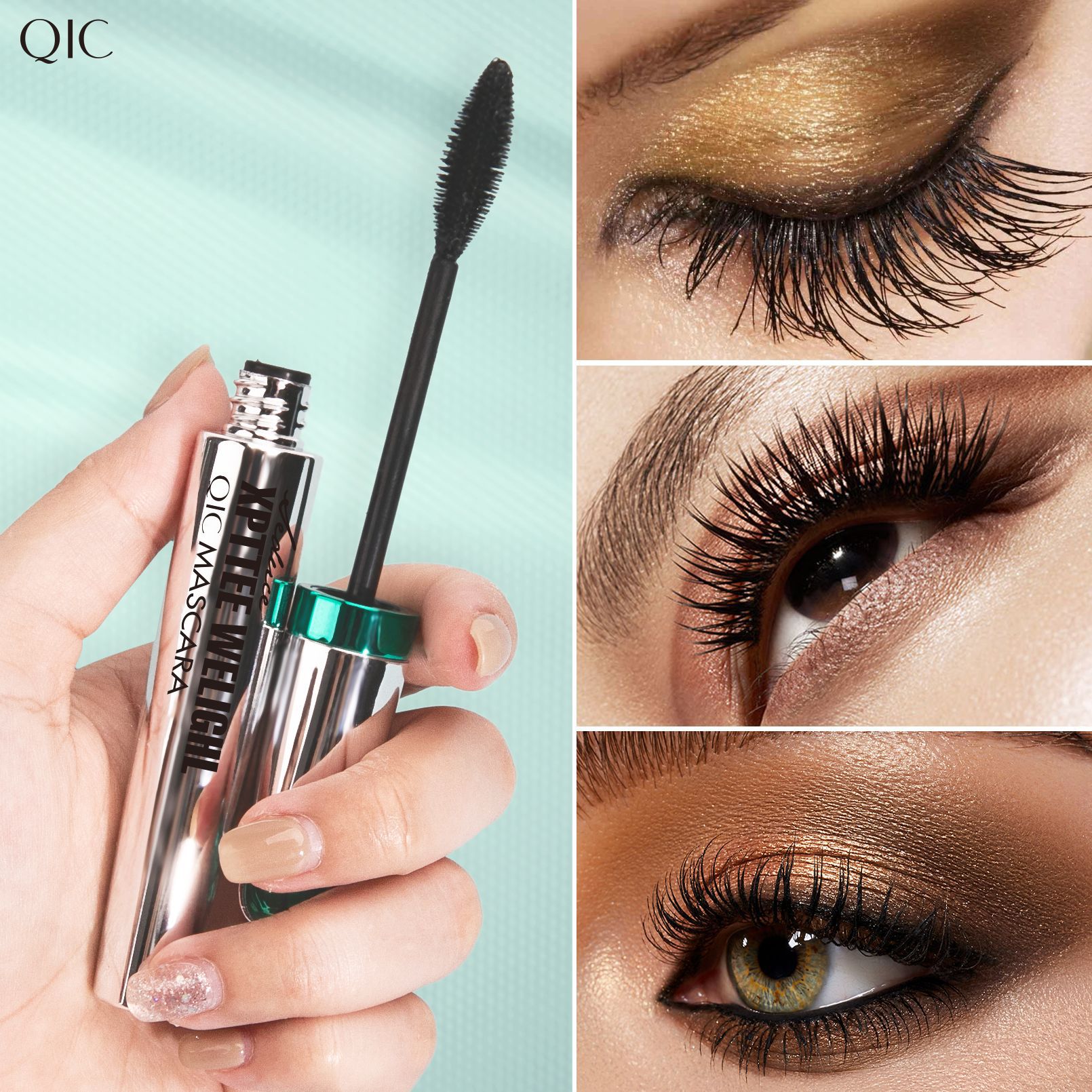 4D Silk Fiber Lash Mascara for Lengthening and Thickening