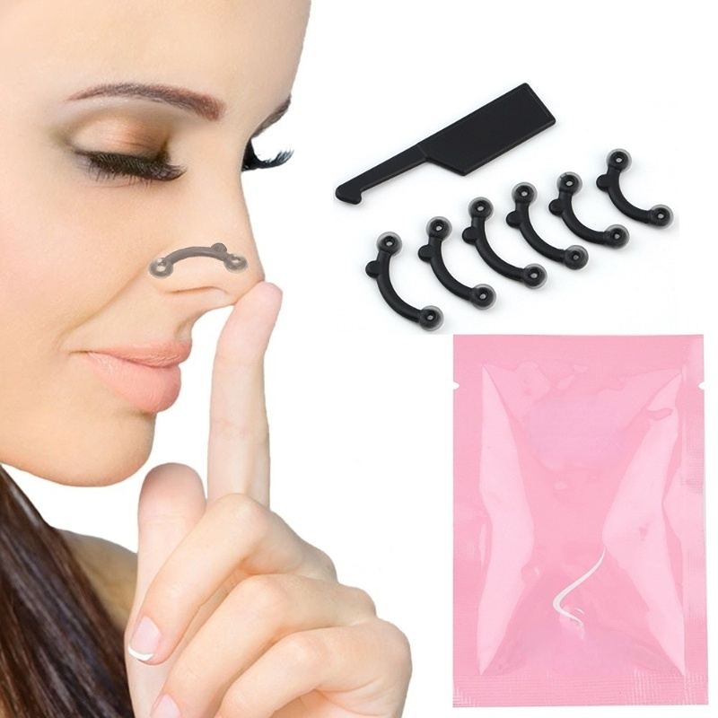 Nose Shaper Clip Nose Up Lifting Pain-free Nose Bridge Straightener  Corrector, Soft Safety Nose Slimming Device For Women Men