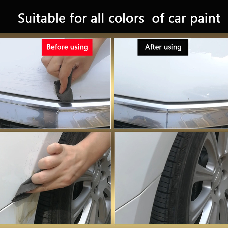 Nano Sparkle Cloth for Car Scratches, 2023 Nano Sparkle Cloth Scratch  Remover Easily Repair Scratches Paint Residues Water Spots Remover
