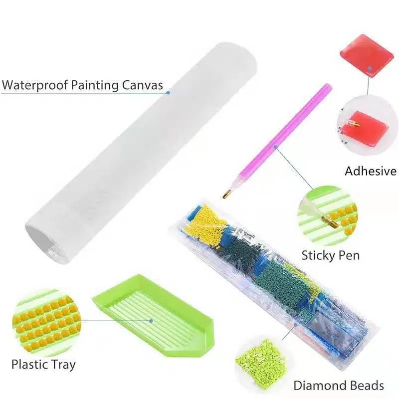 Create Home Decor 5d Diamond Painting Kit Relaxing Crafts - Temu