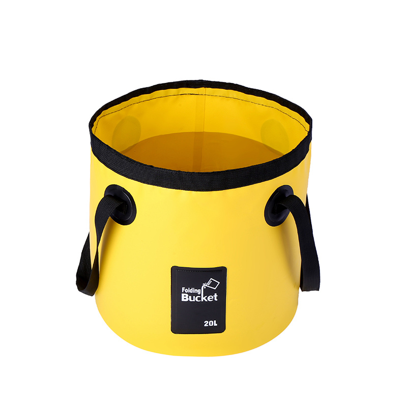 IFWELL Collapsible Bucket with Handle 5 Gallon Portable Folding Bucket  Upgrad