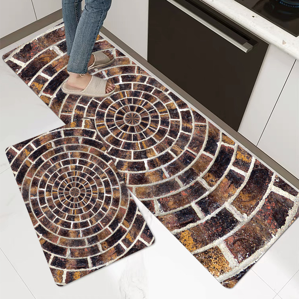 1pc Tappeti Cucina Motivo Scozzese Geometrico 3d Eleganti - Temu Italy